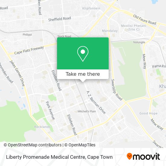 Liberty Promenade Medical Centre map