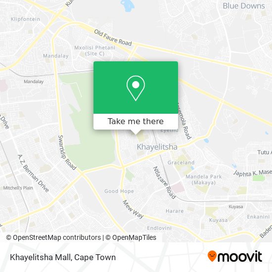 Khayelitsha Mall map