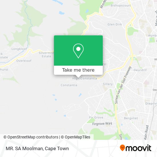 MR. SA Moolman map