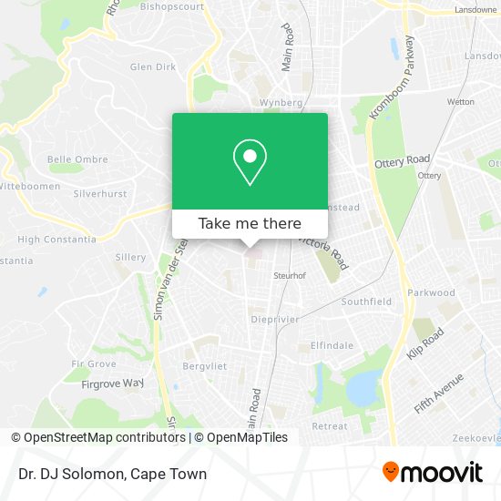 Dr. DJ Solomon map