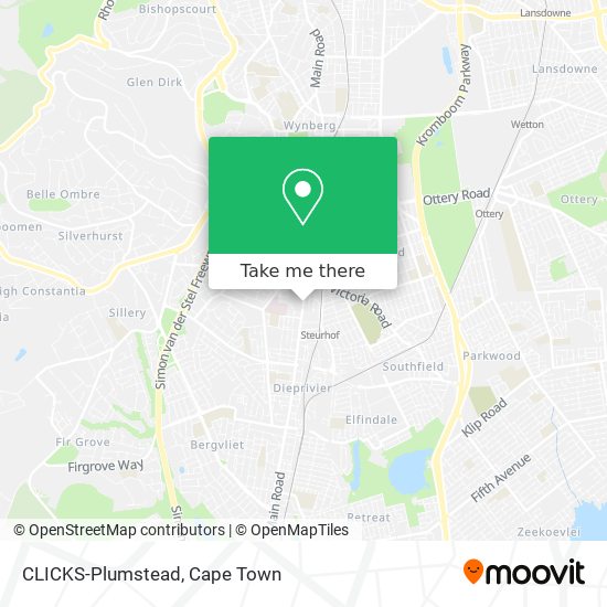 CLICKS-Plumstead map