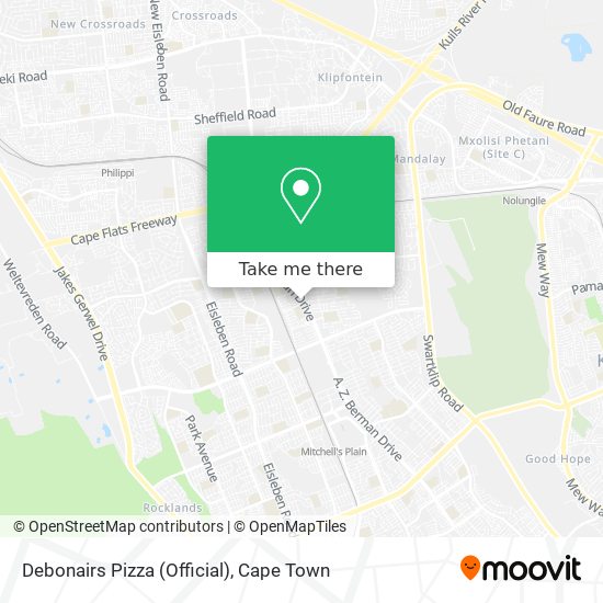 Debonairs Pizza (Official) map