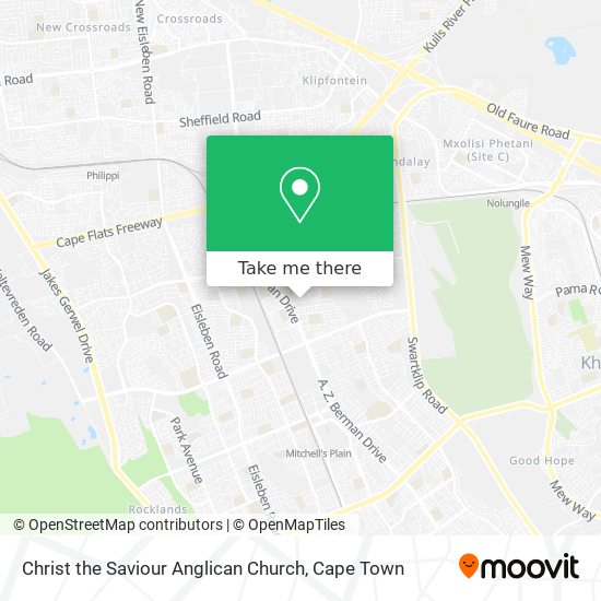 Christ the Saviour Anglican Church map