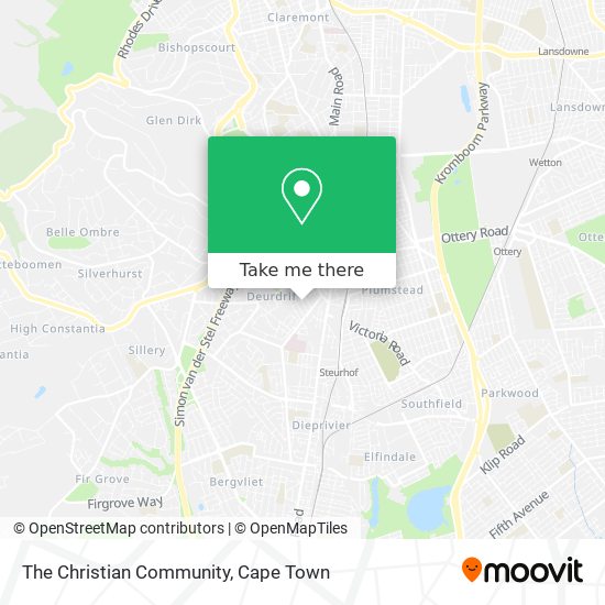 The Christian Community map