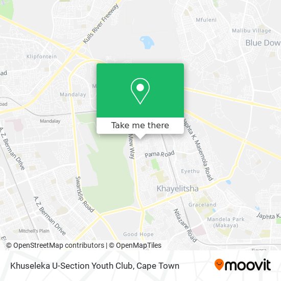 Khuseleka U-Section Youth Club map