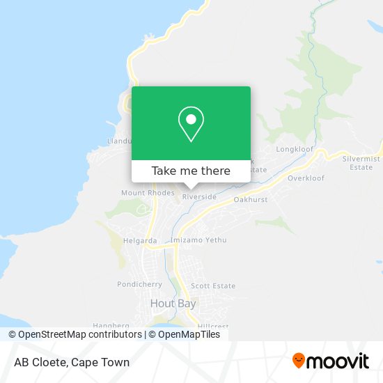 AB Cloete map