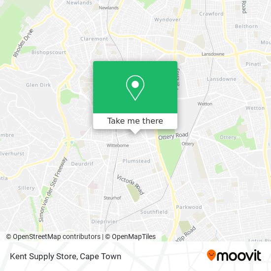 Kent Supply Store map
