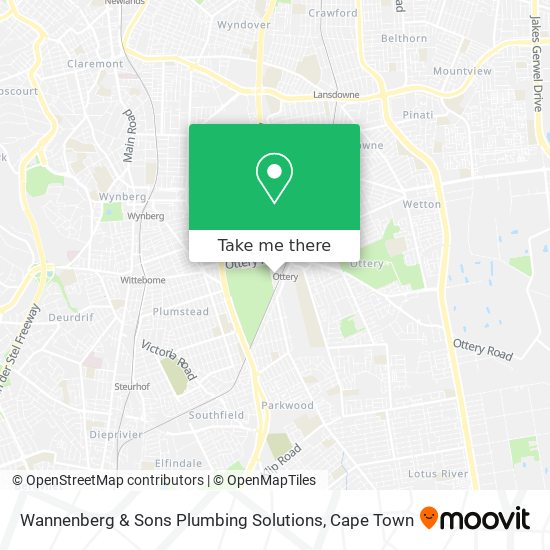 Wannenberg & Sons Plumbing Solutions map