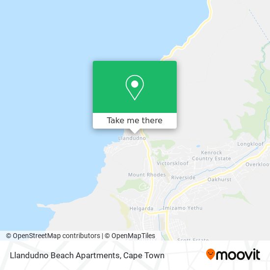 Llandudno Beach Apartments map