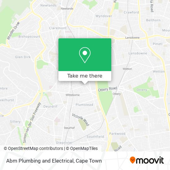 Abm Plumbing and Electrical map