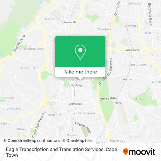 Eagle Transcription and Translation Services map