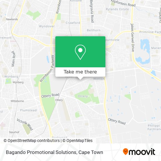 Bagando Promotional Solutions map