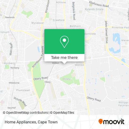 Home Appliances map