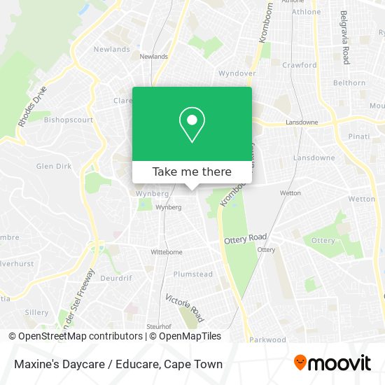 Maxine's Daycare / Educare map