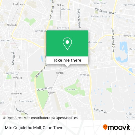 Mtn Gugulethu Mall map
