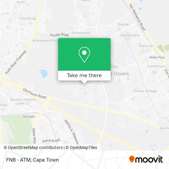 FNB - ATM map