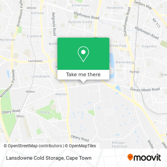 Lansdowne Cold Storage map