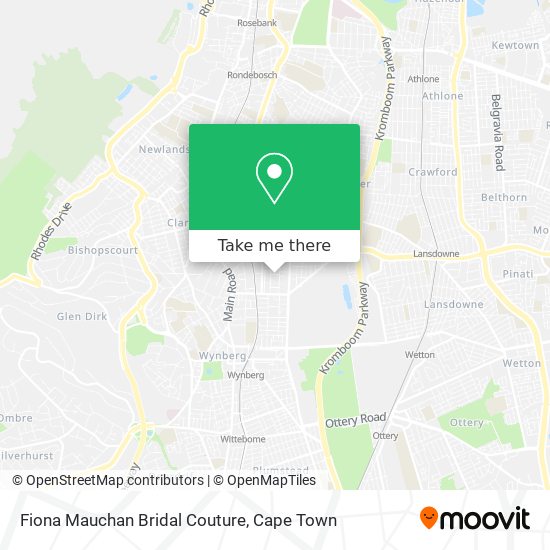 Fiona Mauchan Bridal Couture map