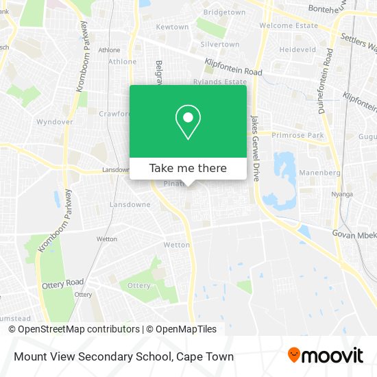 Mount View Secondary School map