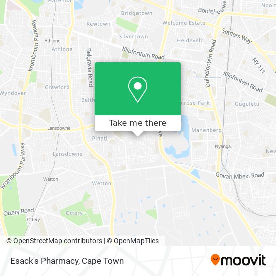 Esack's Pharmacy map