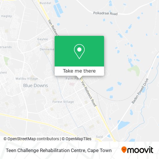 Teen Challenge Rehabilitation Centre map