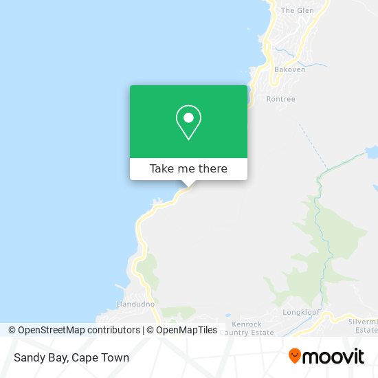 Sandy Bay map