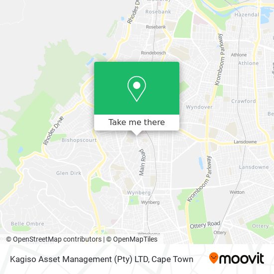 Kagiso Asset Management (Pty) LTD map