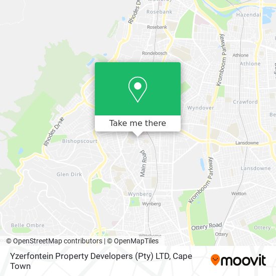 Yzerfontein Property Developers (Pty) LTD map