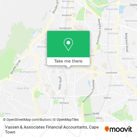 Vassen & Associates Financial Accountants map