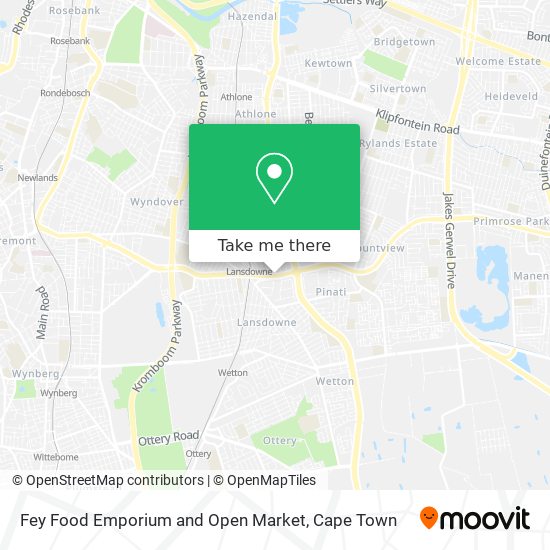 Fey Food Emporium and Open Market map