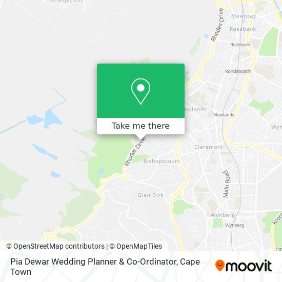 Pia Dewar Wedding Planner & Co-Ordinator map