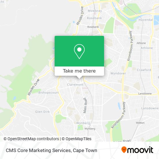 CMS Core Marketing Services map