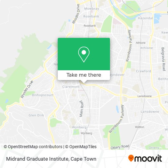 Midrand Graduate Institute map
