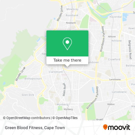 Green Blood Fitness map