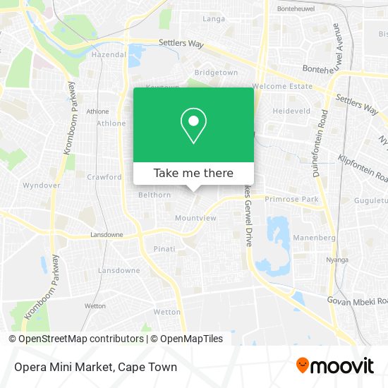 Opera Mini Market map