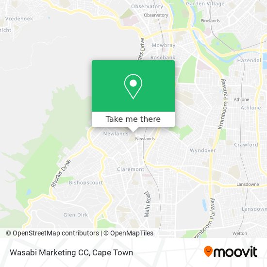 Wasabi Marketing CC map