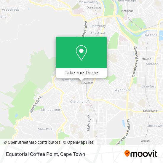 Equatorial Coffee Point map
