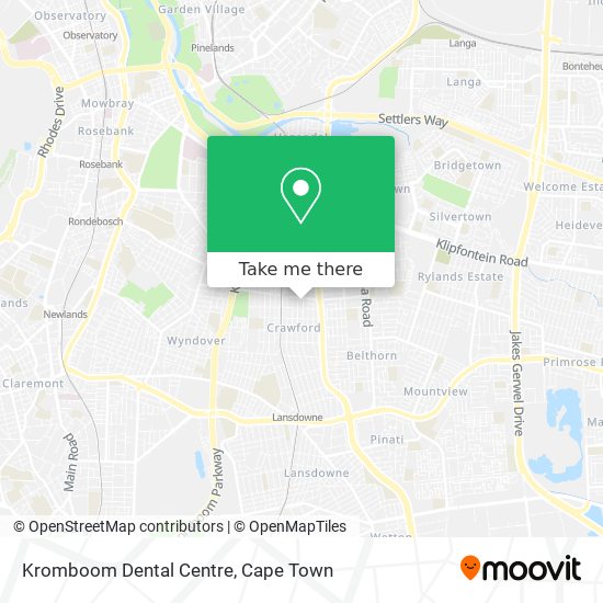 Kromboom Dental Centre map
