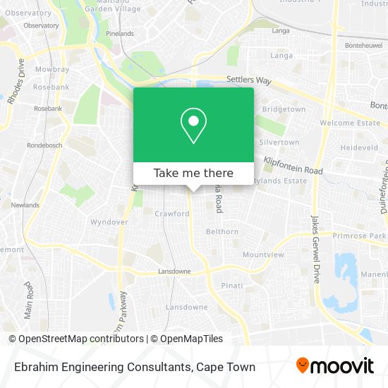 Ebrahim Engineering Consultants map