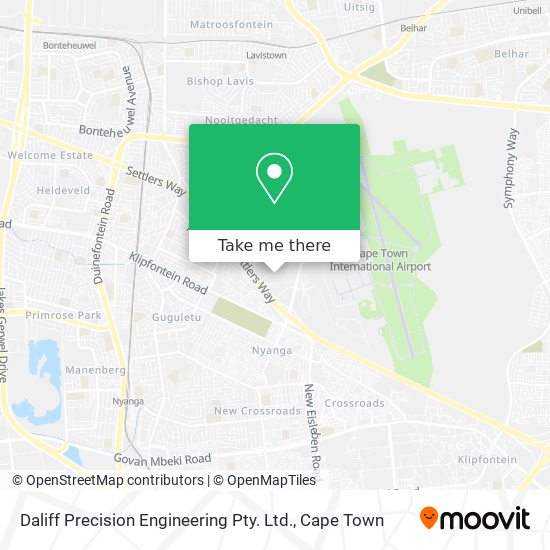 Daliff Precision Engineering Pty. Ltd. map