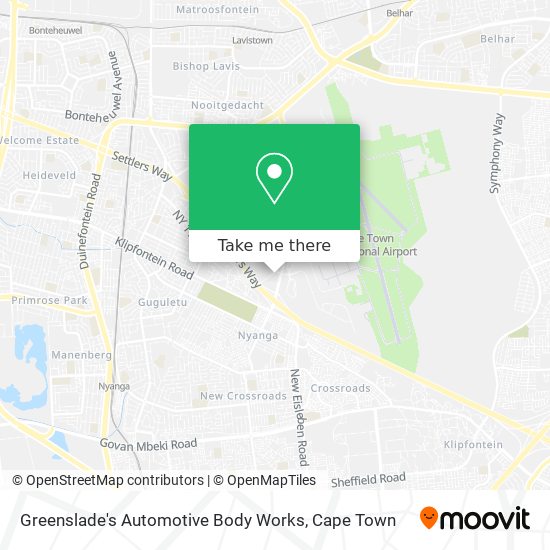 Greenslade's Automotive Body Works map