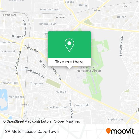 SA Motor Lease map