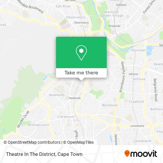 Theatre In The District map