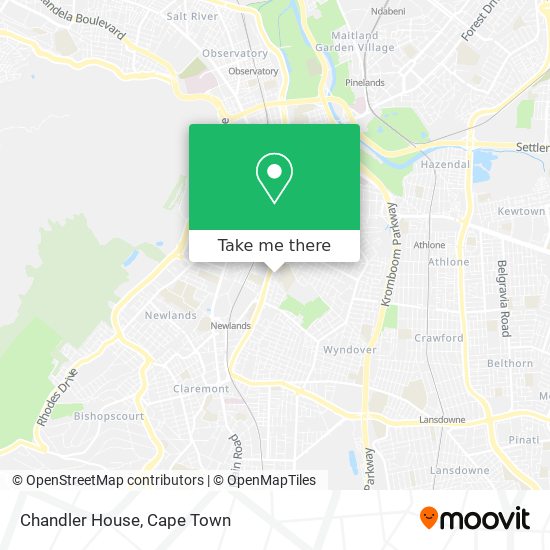 Chandler House map