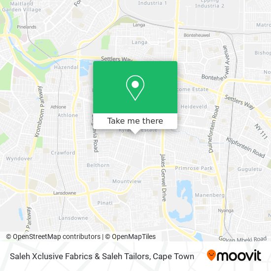 Saleh Xclusive Fabrics & Saleh Tailors map