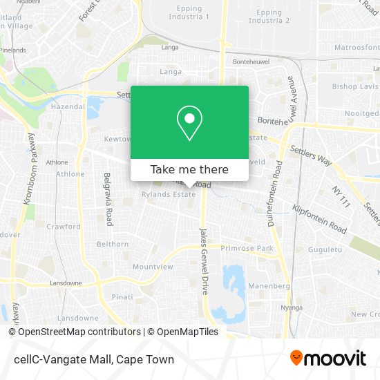 cellC-Vangate Mall map