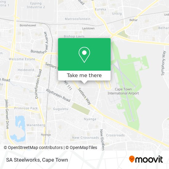 SA Steelworks map