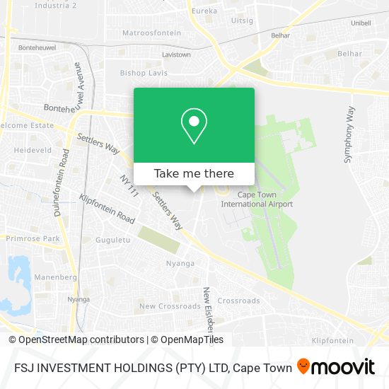 FSJ INVESTMENT HOLDINGS (PTY) LTD map