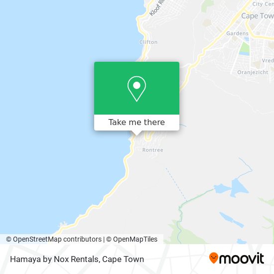 Hamaya by Nox Rentals map