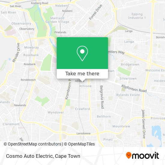 Cosmo Auto Electric map